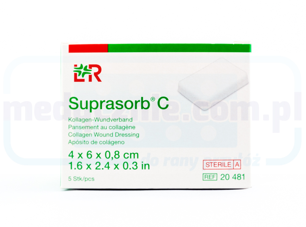 Suprasorb C 4x6x0,8cm 1szt